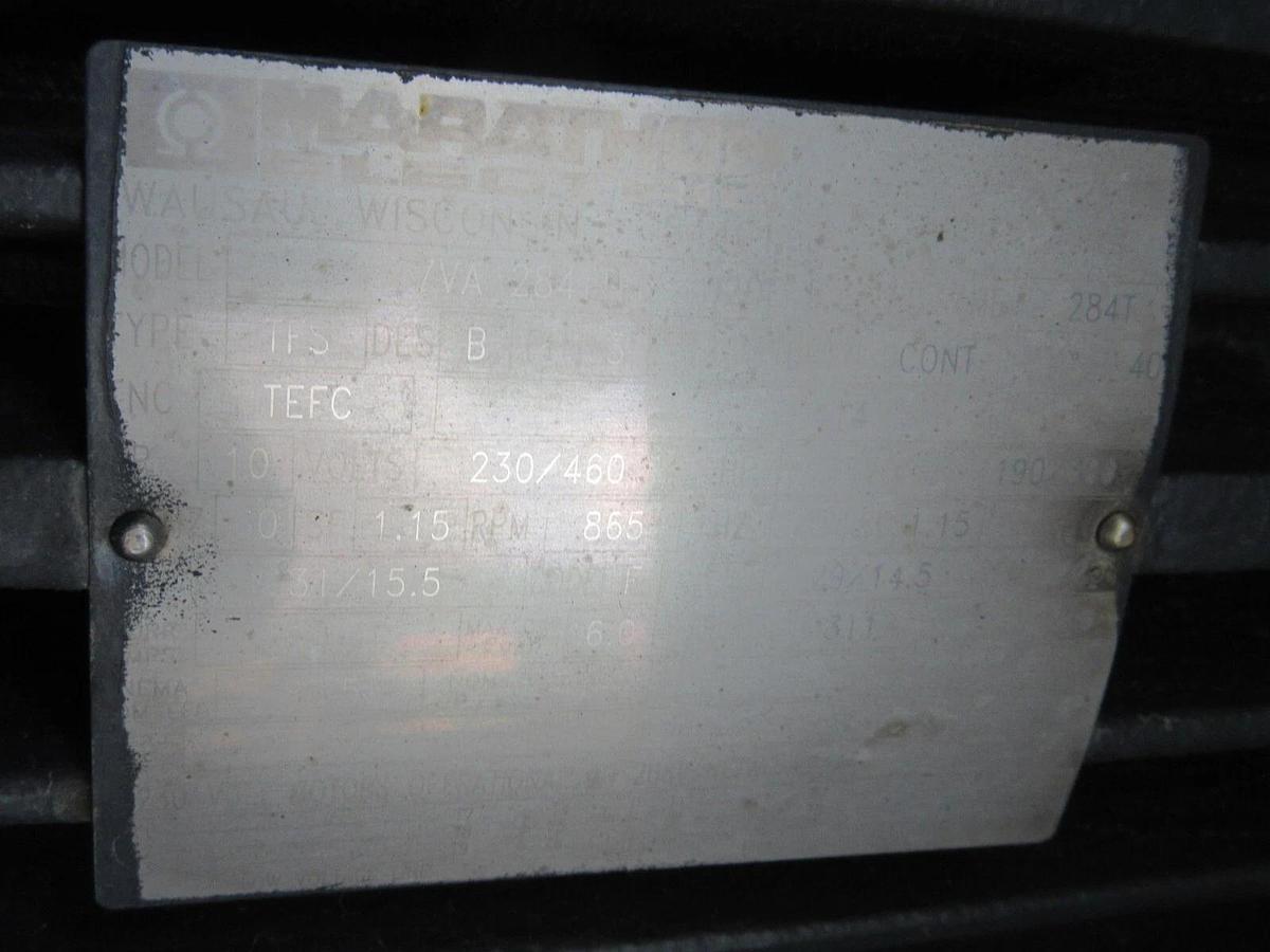 Used 10 HP IEA INC REMOTE RADIATOR / FAN COIL HC030S25 3" / 2" IN/OUT 230/460 V 3 PH