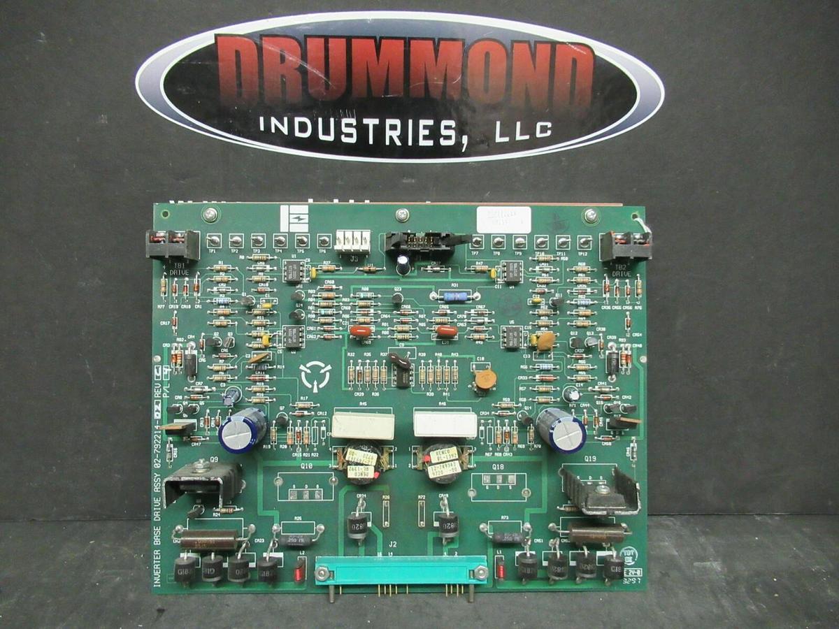 Used LIEBERT INVERTER BASE DRIVE 02-792214-02 REV. C P/L 4