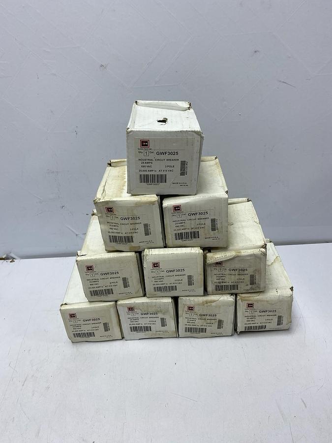 Used LOT OF 2 CUTLER HAMMER EHD1020 20 AMP 277 VAC SINGLE POLE *WARRANTY*