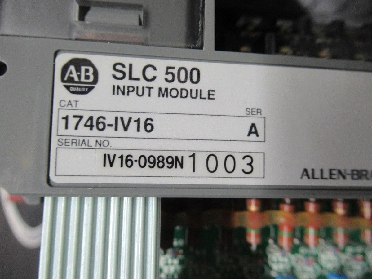 ALLEN BRADLEY SLC-500 INPUT MODULE 1746-IV16 SER. A *NEW SURPLUS*