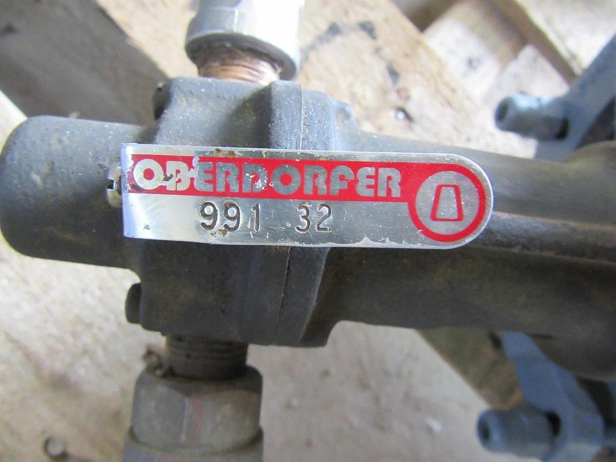 Used ORBERDORFER BRONZE GEAR PUMP 991-32 W/ MARATHON NO-G063 MOTOR 0.5HP 460V 3-PHASE