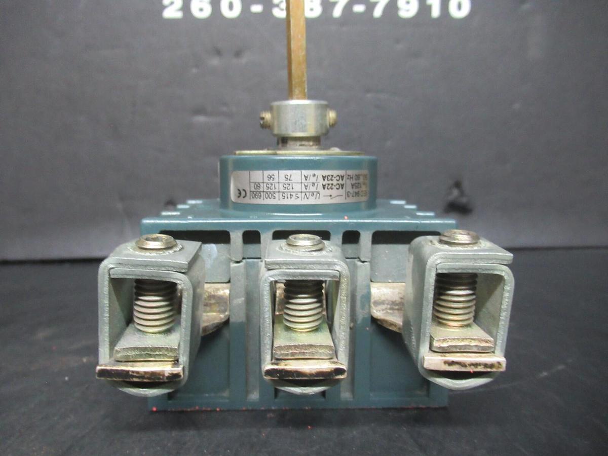Used ABB DISCONNECT SWITCH OETL-NF100 3 PHASE 100 AMP 600 VOLT 60 HP **WARRANTY**