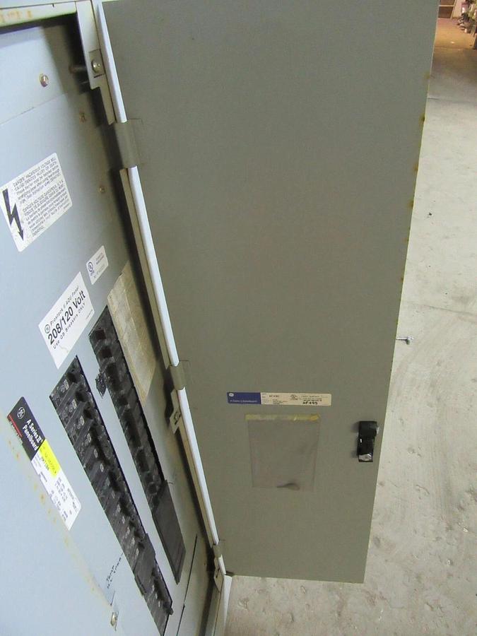 Used GE SERVICE PANEL AQU3422RCX 225 AMP 208/120 VOLT 3-PHASE 4-WIRE