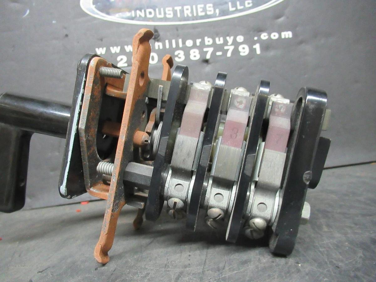 Used GENERAL ELECTRIC ANMETER CAM ROTARY SWITCH 16SB1CE24X2 SB-1 **WARRANTY**