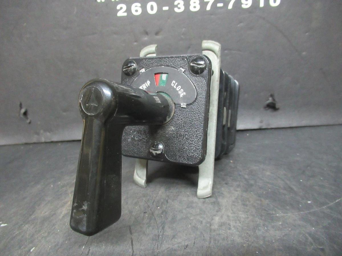 Used GENERAL ELECTRIC ROTARY SWITCH 16SB1CA19X2 AMMETER **WARRANTY INCLUDED**