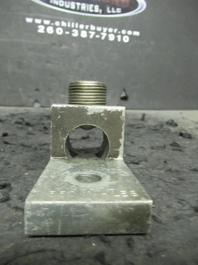 Used (3) QTY CMC LA-600 1 (SINGLE) BARREL MECHANICAL CONNECTOR LUG TAP 600 KCMIL - 2