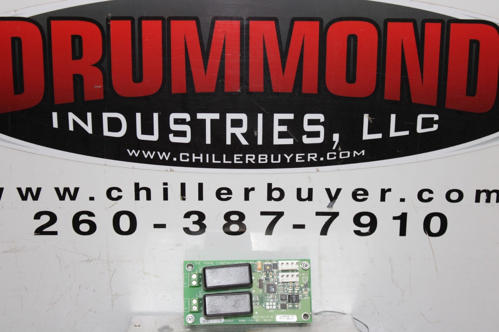 Used TRANE HVAC UCP3 DUAL TRIAC OUTPUT X13650734-05 REV. E 6400-1124-03 REV. B