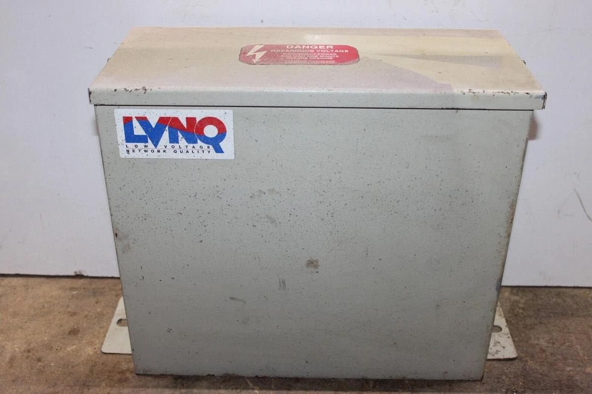 Used ABB LVNQ SELF-HEALING CONTROL CAPACITOR C485G40-CH NEMA 1 40 KVAR 480VAC 3-PHASE