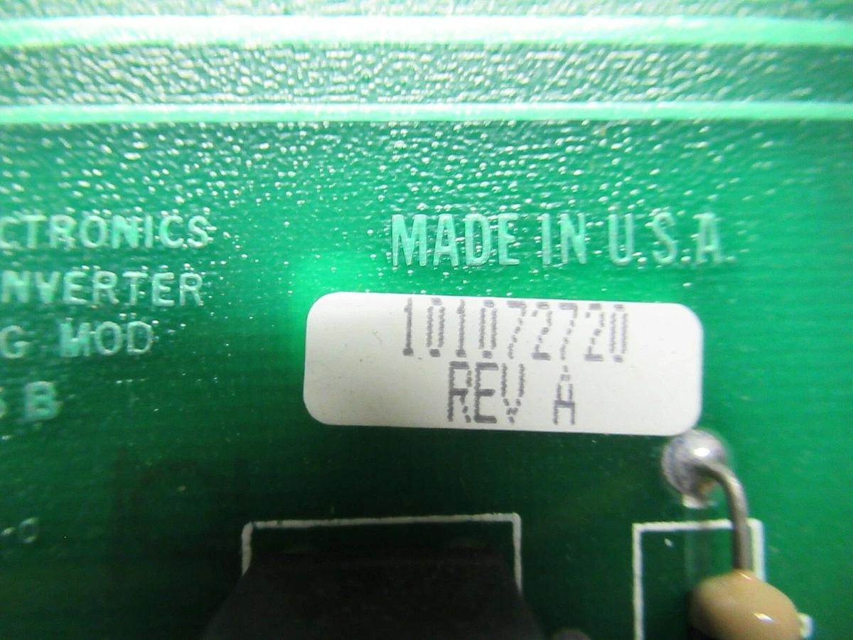 Used EXIDE MK II INVERTER GATE FIRING BOARD MODULE 118 302 605 REV B 101072720 REV A