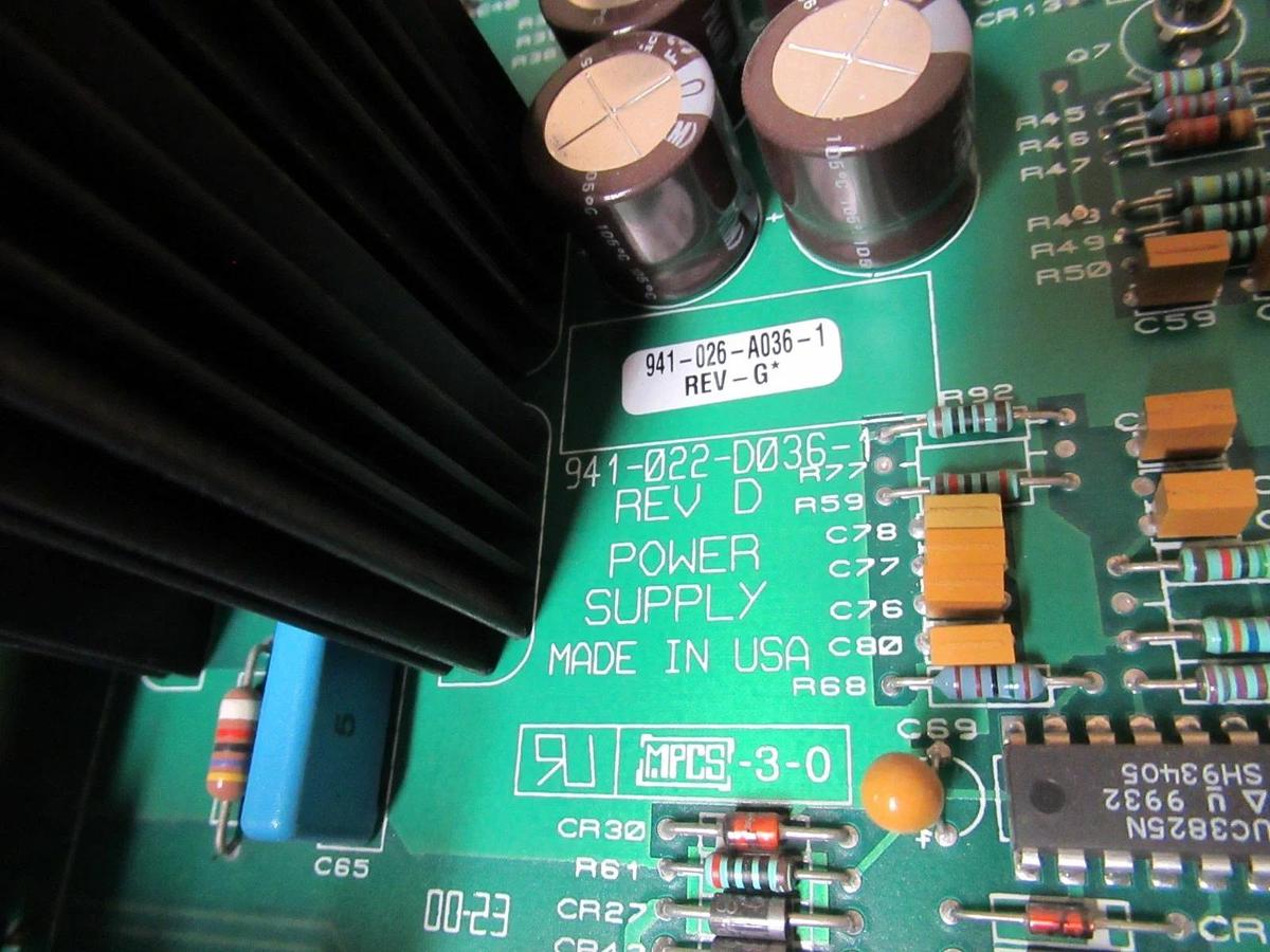 Used INTERNATIONAL POWER SYSTEMS POWER SUPPLY BOARD 941-026-A036-1 REV.G * WARRANTY *