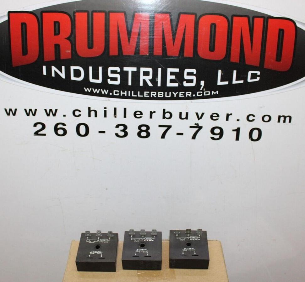 Used LOT OF 3 SSAC SOLID STATE TIMER TS441600 X13270272-05 600 SECOND DELAY 120V 1A