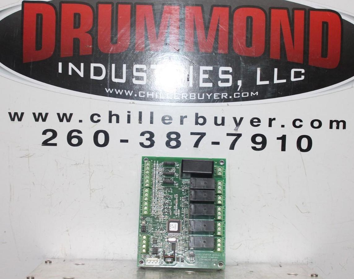 Used TRANE UCP3 STARTER CIRCUIT BOARD 6400-1122-03 REV. B X13650741-08 REV. E