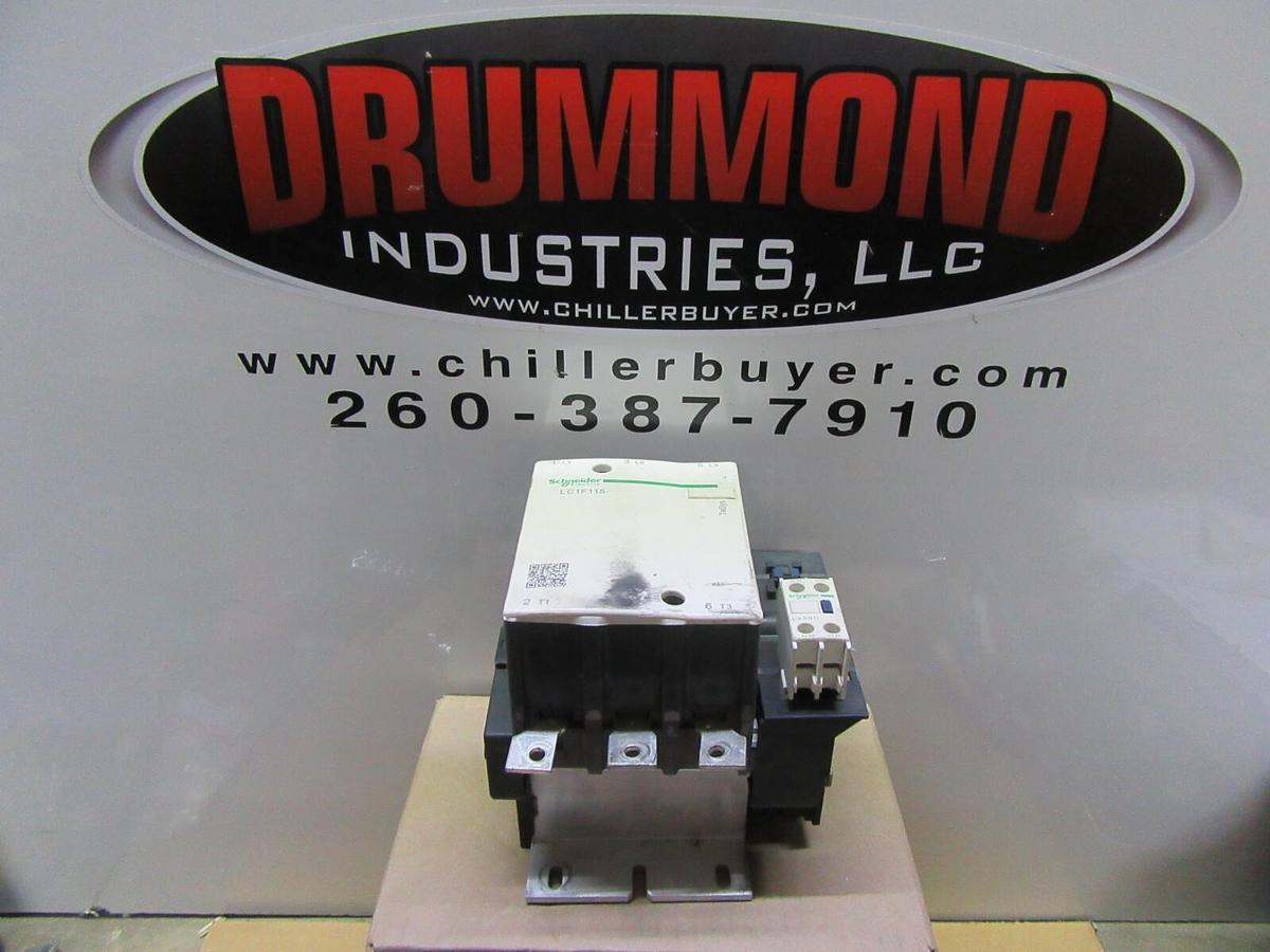 Used SCHNEIDER CONTACTOR LC1F115 175 AMP 600 VAC 3-PHASE 100 HP **WARRANTY**