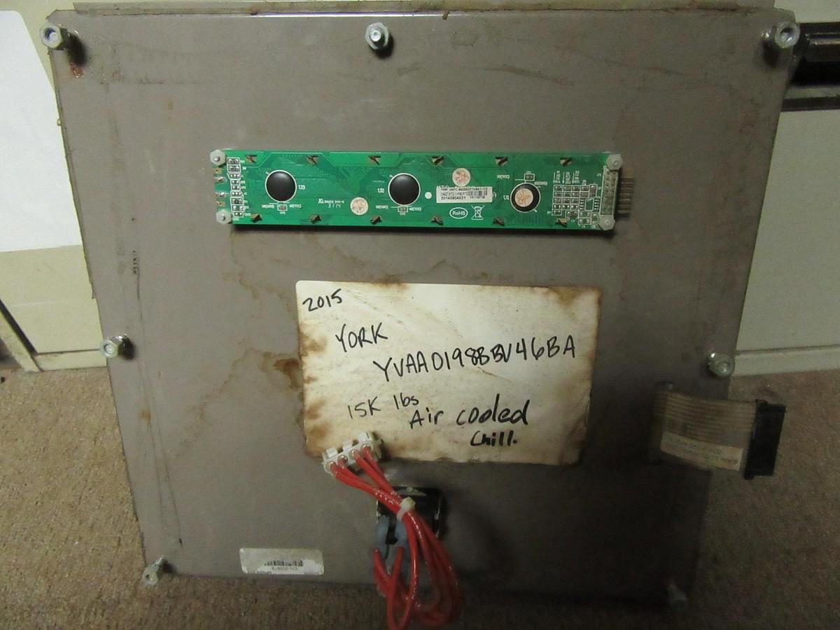 Used YORK CONTROL PANEL FOR 15K AIR COOLED CHILLER 024-34980-000