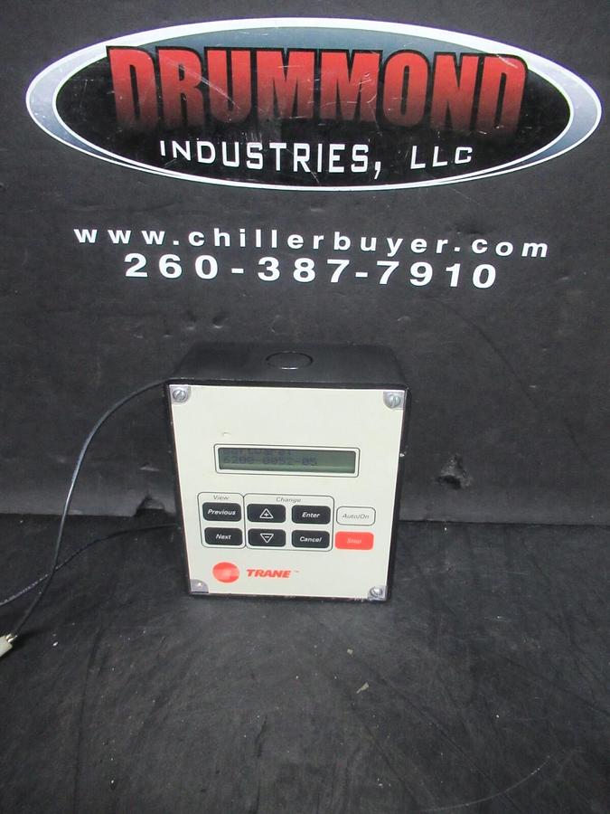 Used TRANE CHILLER INTERFACE 6400-0855-02 REV. D 6200-0052-05 6400-0854-03 REV. E