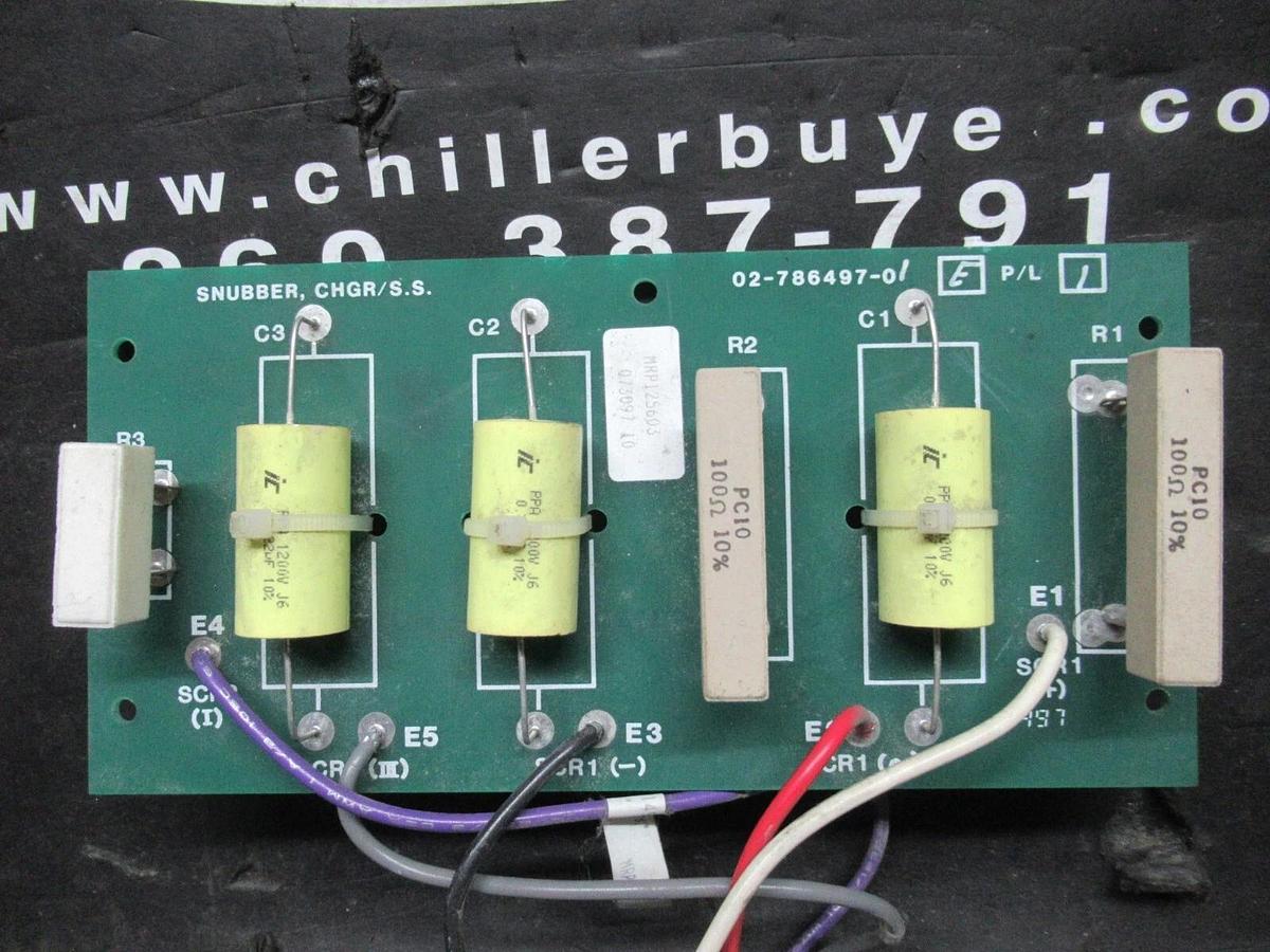 Used LIEBERT SNUBBER / CHARGER / SS CIRCUIT BOARD 02-786497-01 REV. E **WARRANTY**