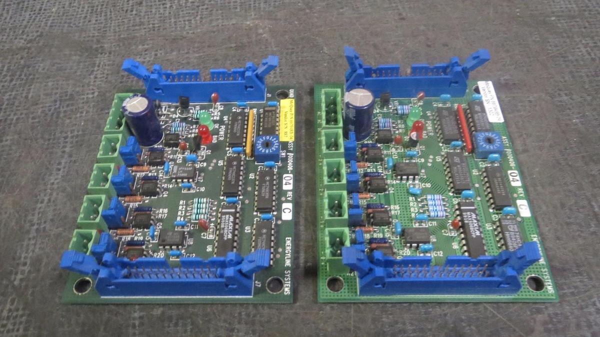 Used MCQUAY INTERFACE CIRCUIT BOARD MODEL 667948B-04 ASSY# 000406-04 REV C *WARRANTY