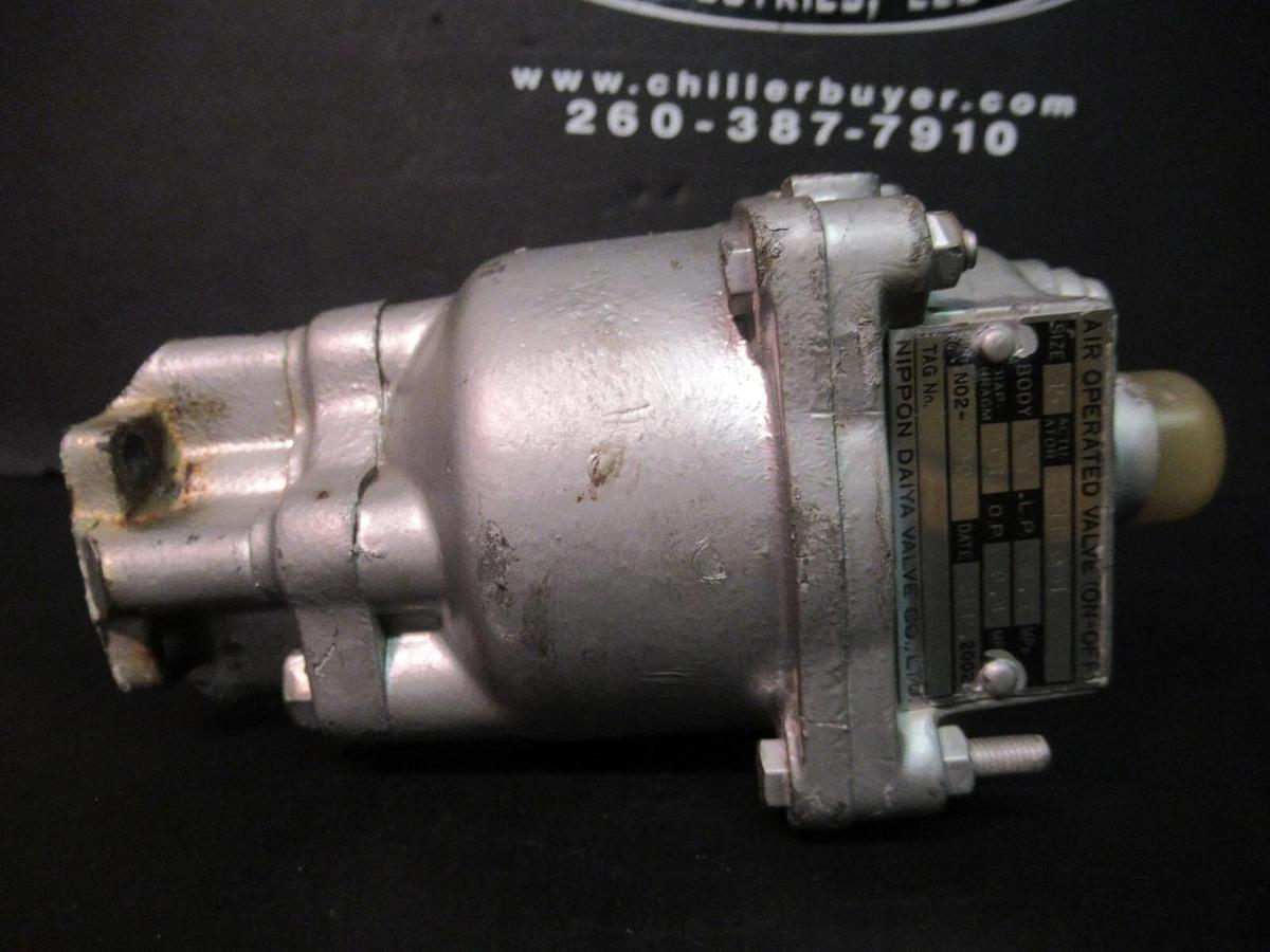 Used NIPPON DAYA AIR OPERATED STEEL VALVE H014N-0841 DIAMETER: 15 MM CR DIAPHRAM
