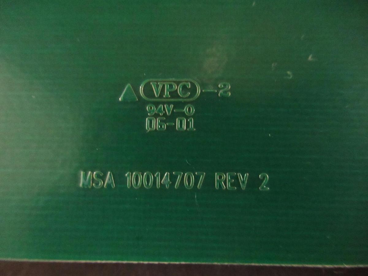 Used MSA DISPLAY CIRCUIT BOARD 10014705 REV 3 **30 DAY WARRANTY INCLUDED!**