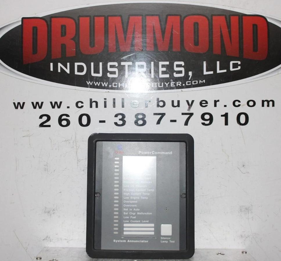 Used ONAN CUMMINS POWER COMMAND ANNUNCIATOR 300-4508 24 VDC 5 WATT