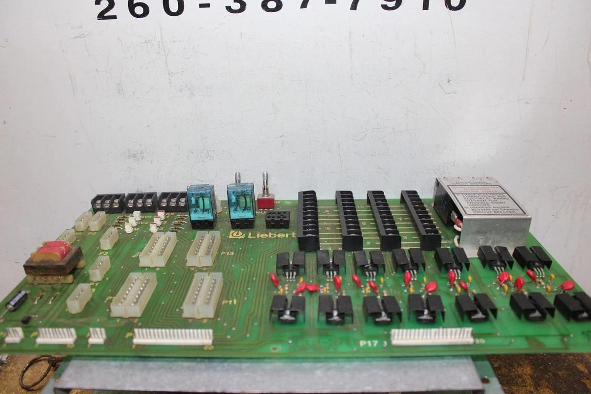 Used LIEBERT CONTROLLER CIRCUIT BOARD G12-3710 REV. E **WARRANTY INCLUDED**