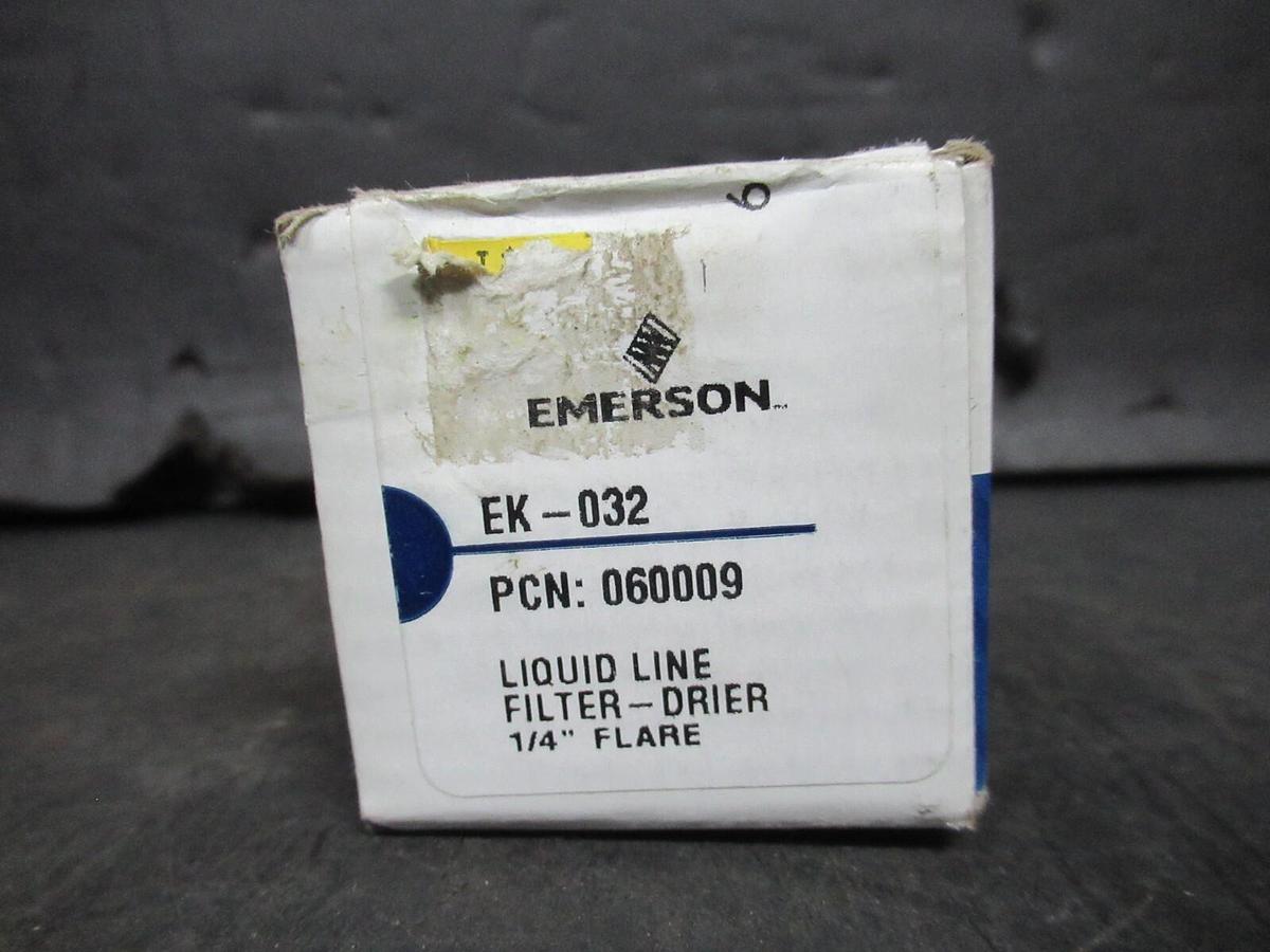 NEW SURPLUS EMERSON LIQUID LINE FILTER DRIER 060009 1/4" FLARE **WARRANTY**