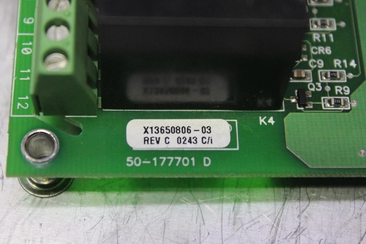 Used TRANE UCP3 QUAD RELAY OUTPUT 6400-1126-03 REV. C X13650806-03 REV. C