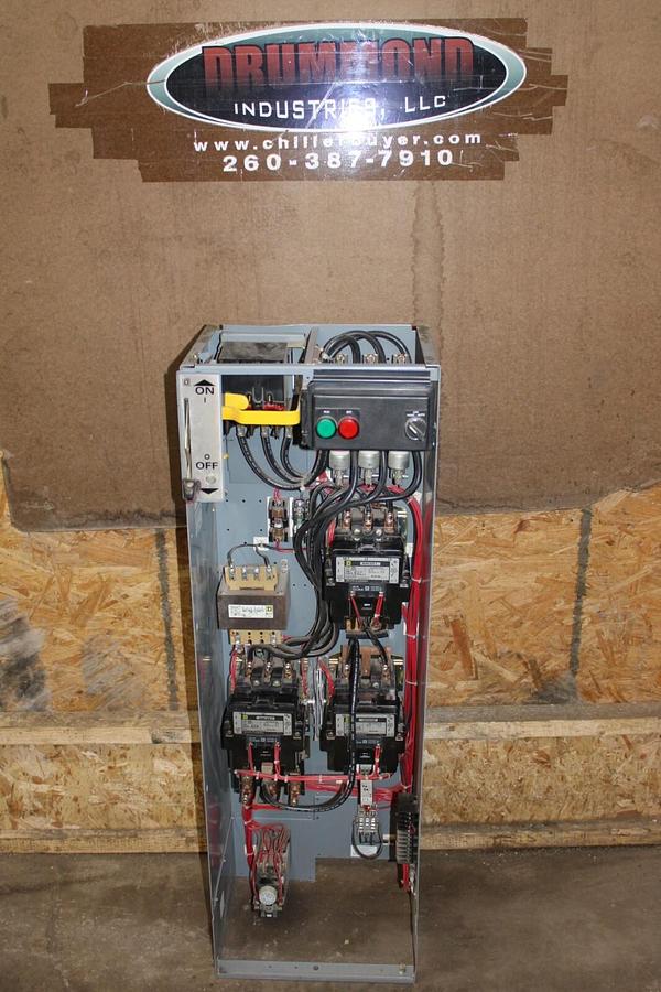 Used SQUARE D MCC STARTER BUCKET MODEL 5 45" SIZE 3 10301735-005.001 *NO DOOR*