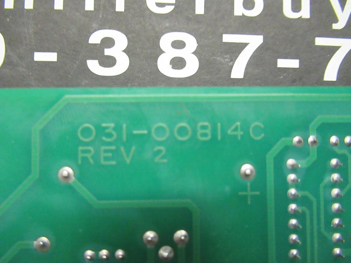 Used YORK CHILLER CIRCUIT BOARD MODEL: 031-00814C REV J  *WARRANTY *