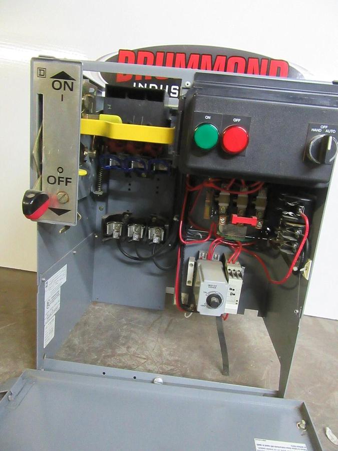 Used SQUARE D MODEL 5 18" NEMA SIZE 2 MCC BUCKET HU100-3CM5 W/ 8536SD01 **WARRANTY**