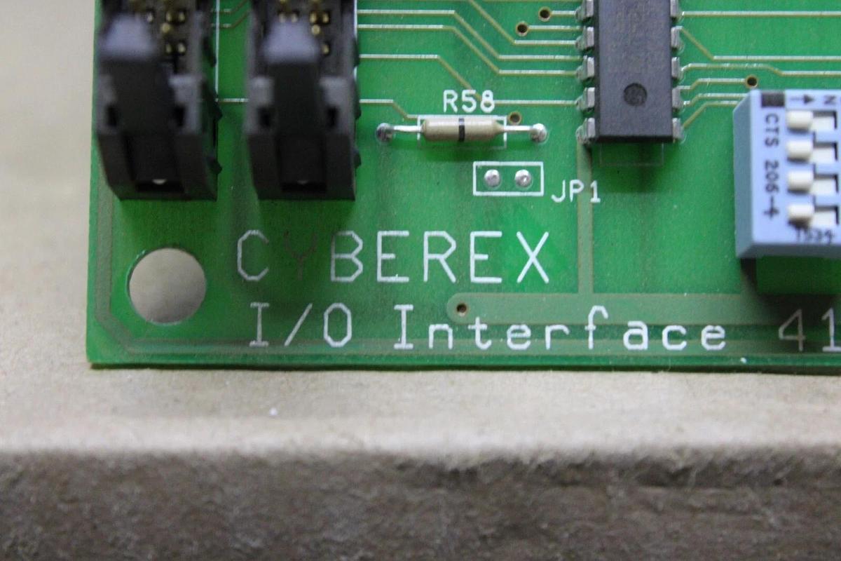Used CYBEREX HVAC I/O INTERFACE CIRCUIT BOARD 41-09-629291 REV. A02 **WARRANTY**