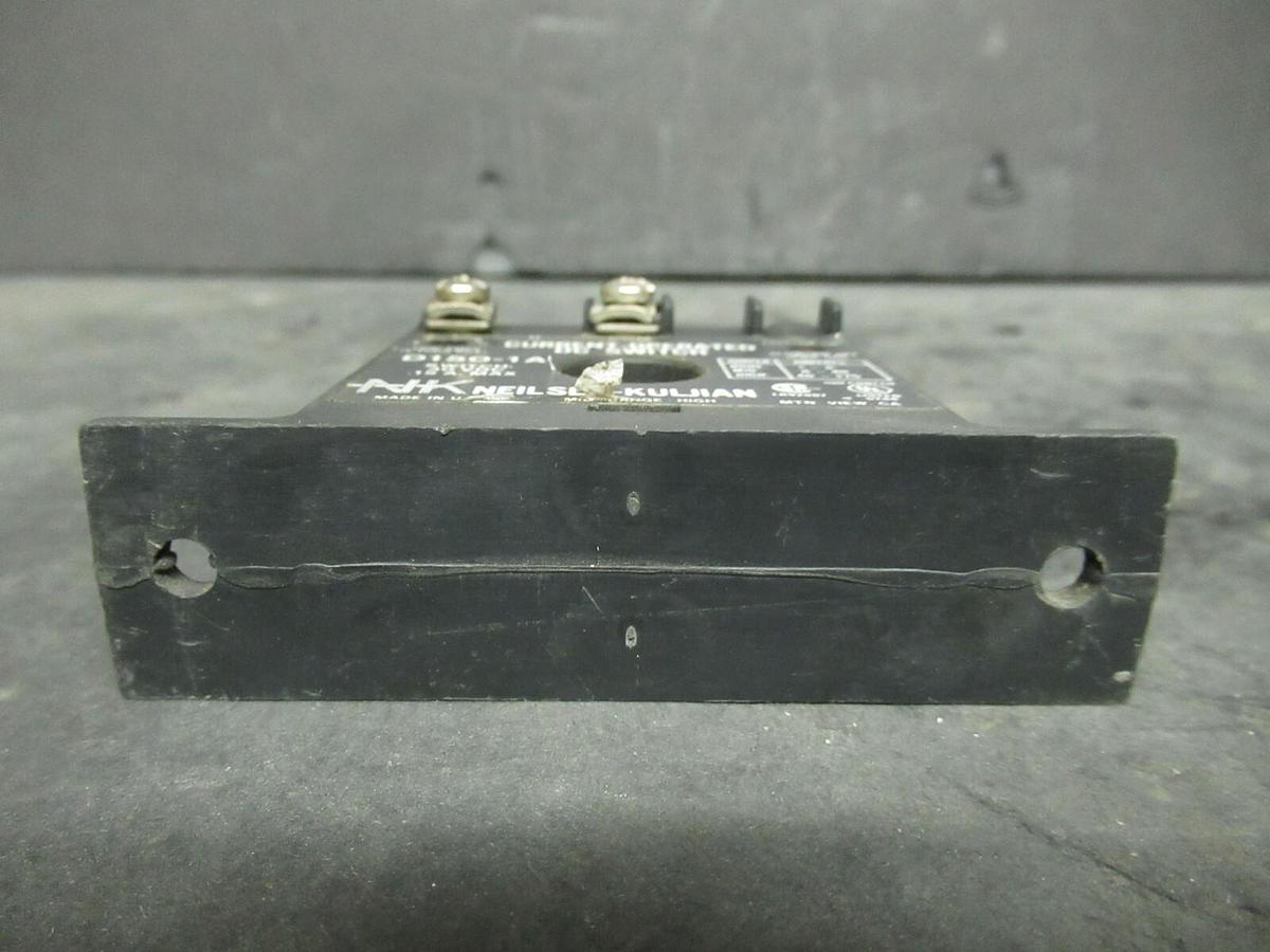 Used NEILSON-KULGIAN CURRENT OPERATED DC SWITCH D150-1A 30 VDC 0.15 AMP