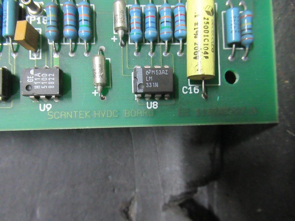 Used EXIDE SCANTEK HVDC CIRCUIT BOARD 101072993 REV. C EE 118302797-A