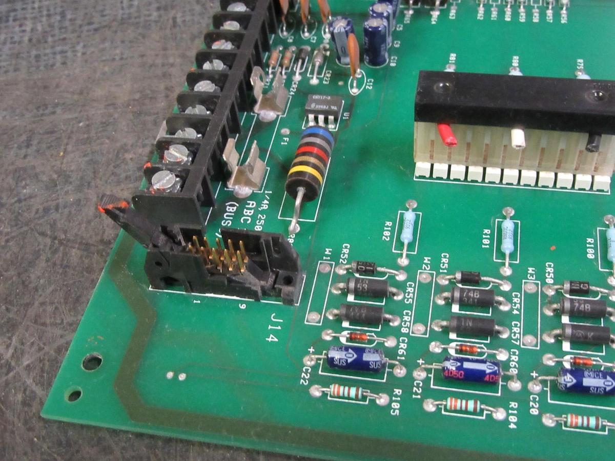 Used LIEBERT SYSTEM NORM & INTERFACE BOARD ASSY 02-792216-26 REV4 *WARRANTY INCLUDED*