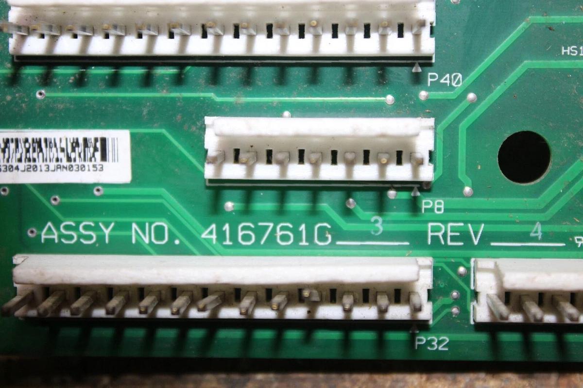 Used EMERSON NETWORK POWER CIRCUIT BOARD 416761G3 REV. 4 **WARRANTY INCLUDED**