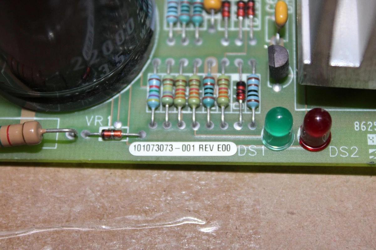 Used EXIDE POWER SUPPLY CIRCUIT BOARD 101073073-001 REV. E00