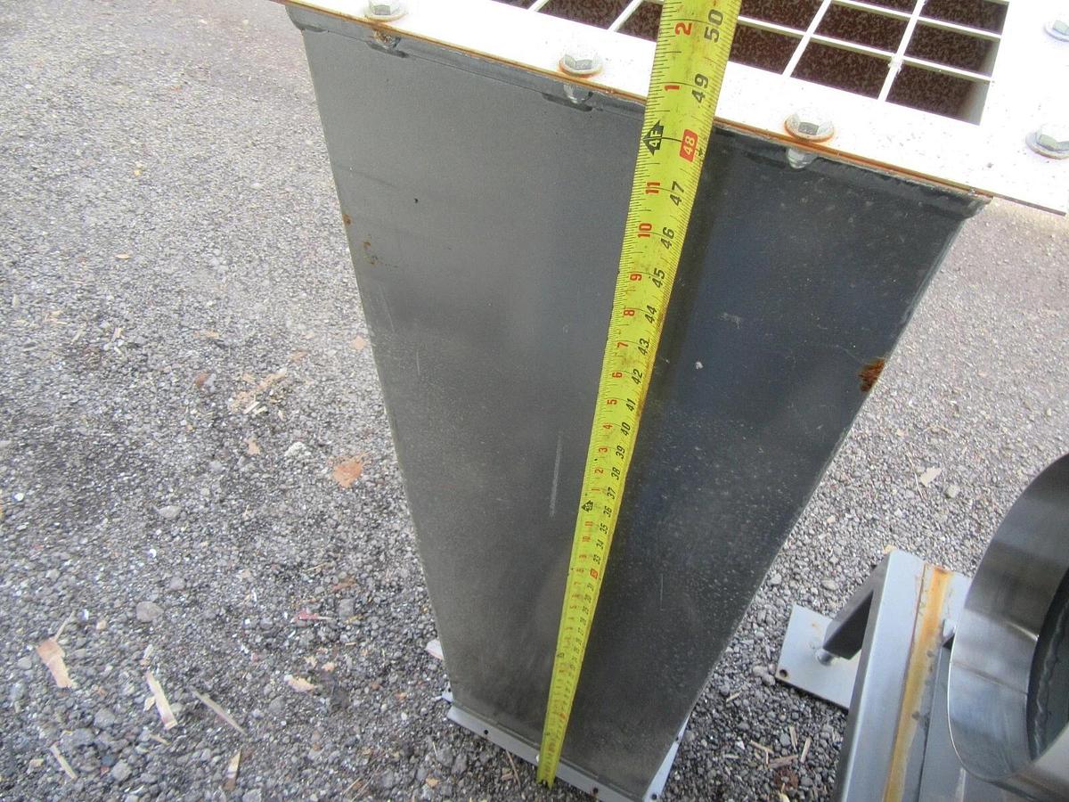 Used 5 HP 12" NEW YORK BLOWER GENERAL PURPOSE FAN 123 ACF 208 - 230/460 VAC 3 PH 3450