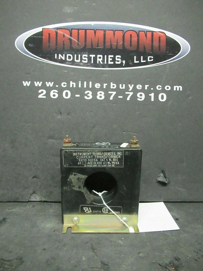 Used INSTRUMENT TRANSFORMERS CURRENT TRANSFORMER 5RL-801 800:5 A 50-400 HZ