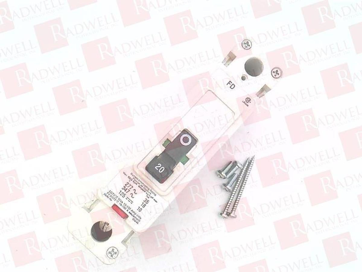 Used LOT OF 2 CUTLER HAMMER EHD1020 20 AMP 277 VAC SINGLE POLE *WARRANTY*