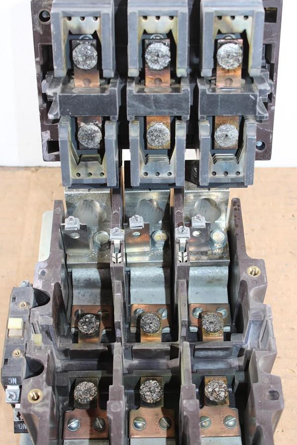 Used CUTLER HAMMER CONTACTOR C832LN1 350 AMP 600 VOLT 3-PHASE COIL: 120V **WARRANTY**