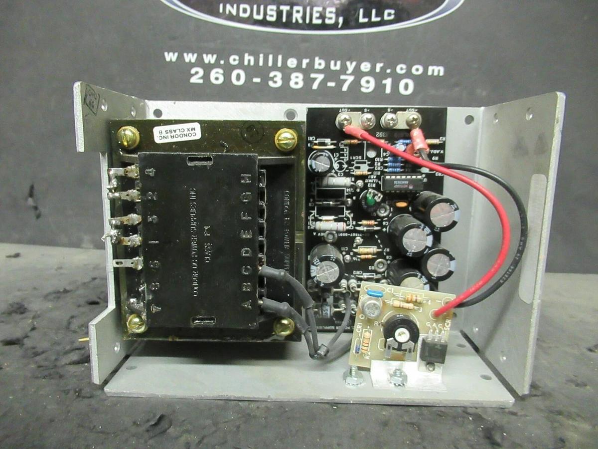 Used CONDOR DC POWER SUPPLY CP1202 IN 100/120/215/230-240 VAC OUT 20 VDC / 4 AMP