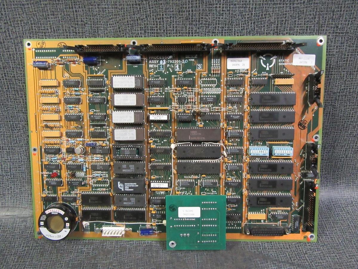 Used LIEBERT PROCESSOR ASSEMBLY BOARD 03-792205-20 REV 1 *WARRANTY INCLUDED*