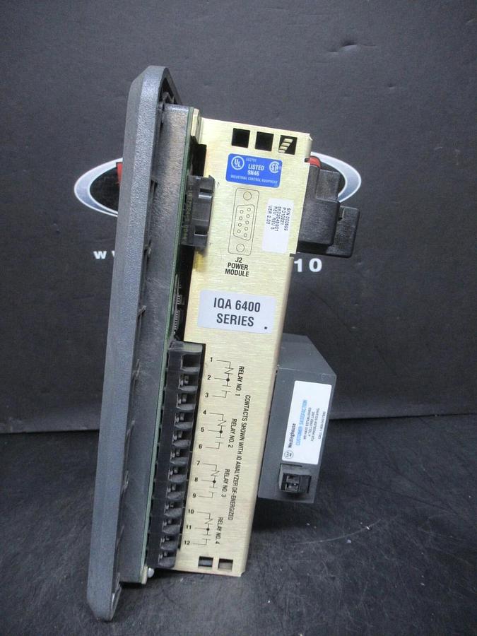 Used CUTLER HAMMER IQ ANALYZER IQA 6400 66D2045Q01 REV. 5 9N46 5275C54G01