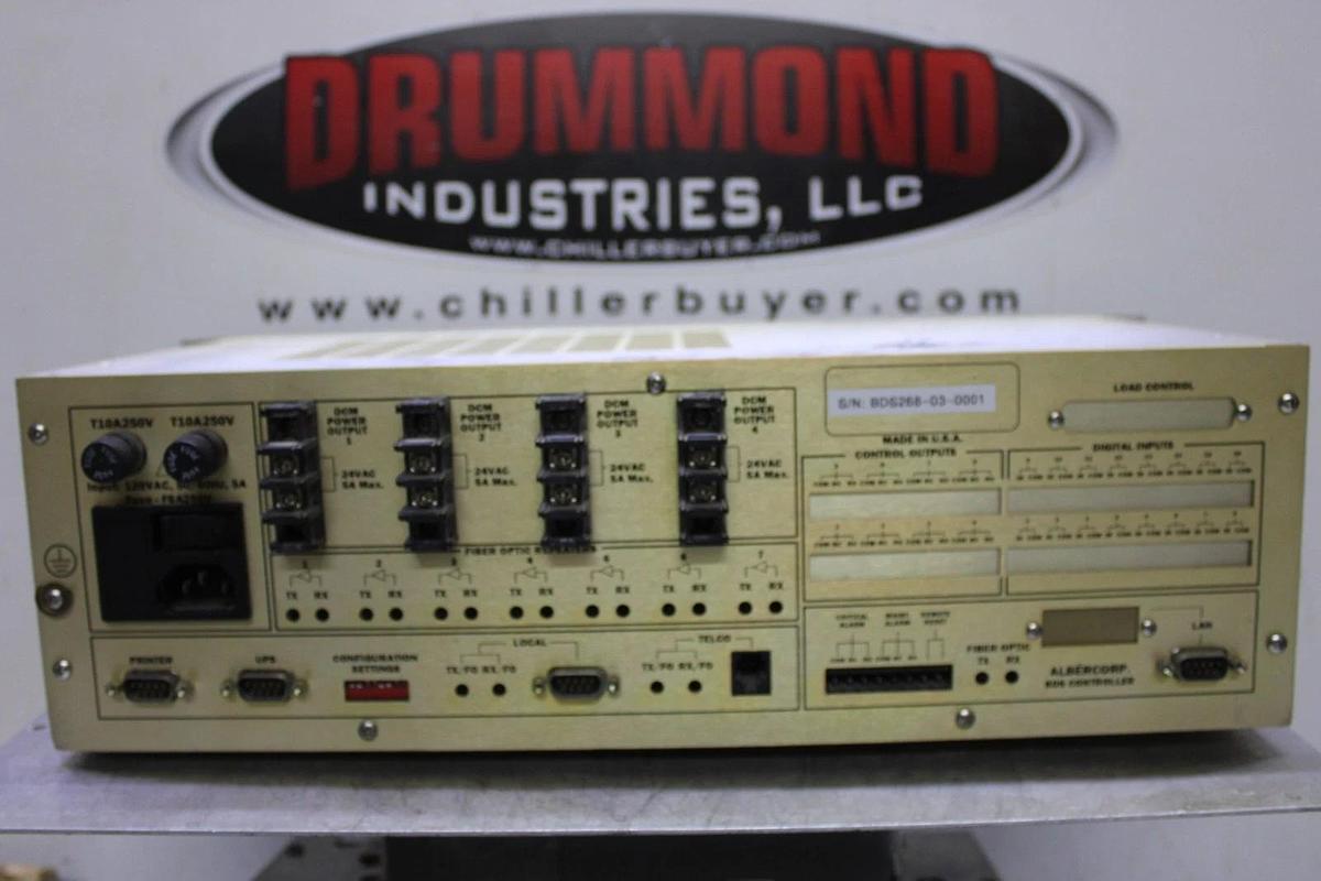 Used ALBERCORP BATTERY DIAGNOSTIC SYSTEM BDS CONTROLLER 1000-268 115 VAC 5 AMP