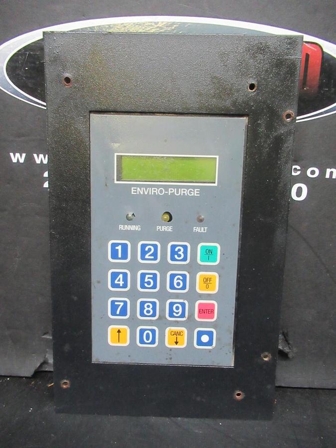Used SONIC ENVIROMENTAL CONTROLS ENVIRO-PURGE KEYPAD 08-099-0003 R0 **WARRANTY**