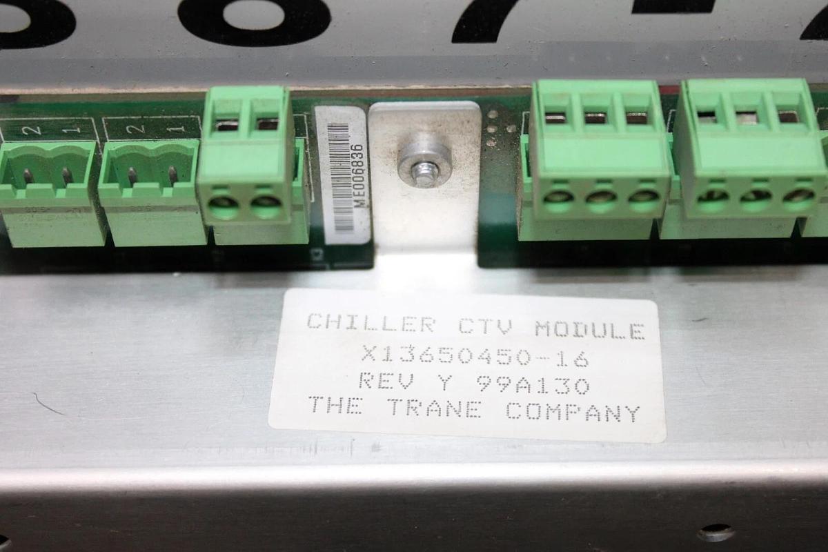 Used TRANE CHILLER CTV MODULE X13650450-16 REV. Y **WARRANTY INCLUDED**