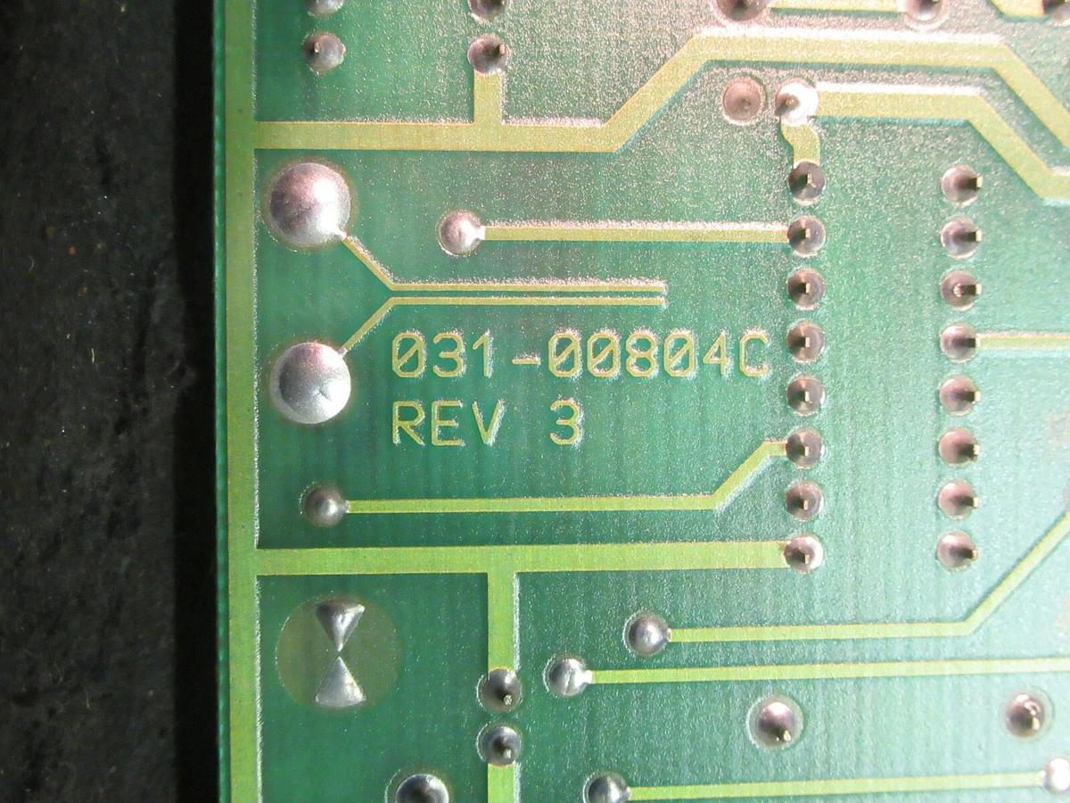 Used YORK CIRCUIT BOARD 031-00804C REV D 031-00804C000 CHILLER STARTER CONTROL MODULE