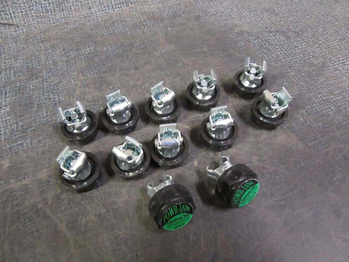 (1) LITTELFUSE LCC1 POWR JAW CLAMPS 30A 250V NO BOX