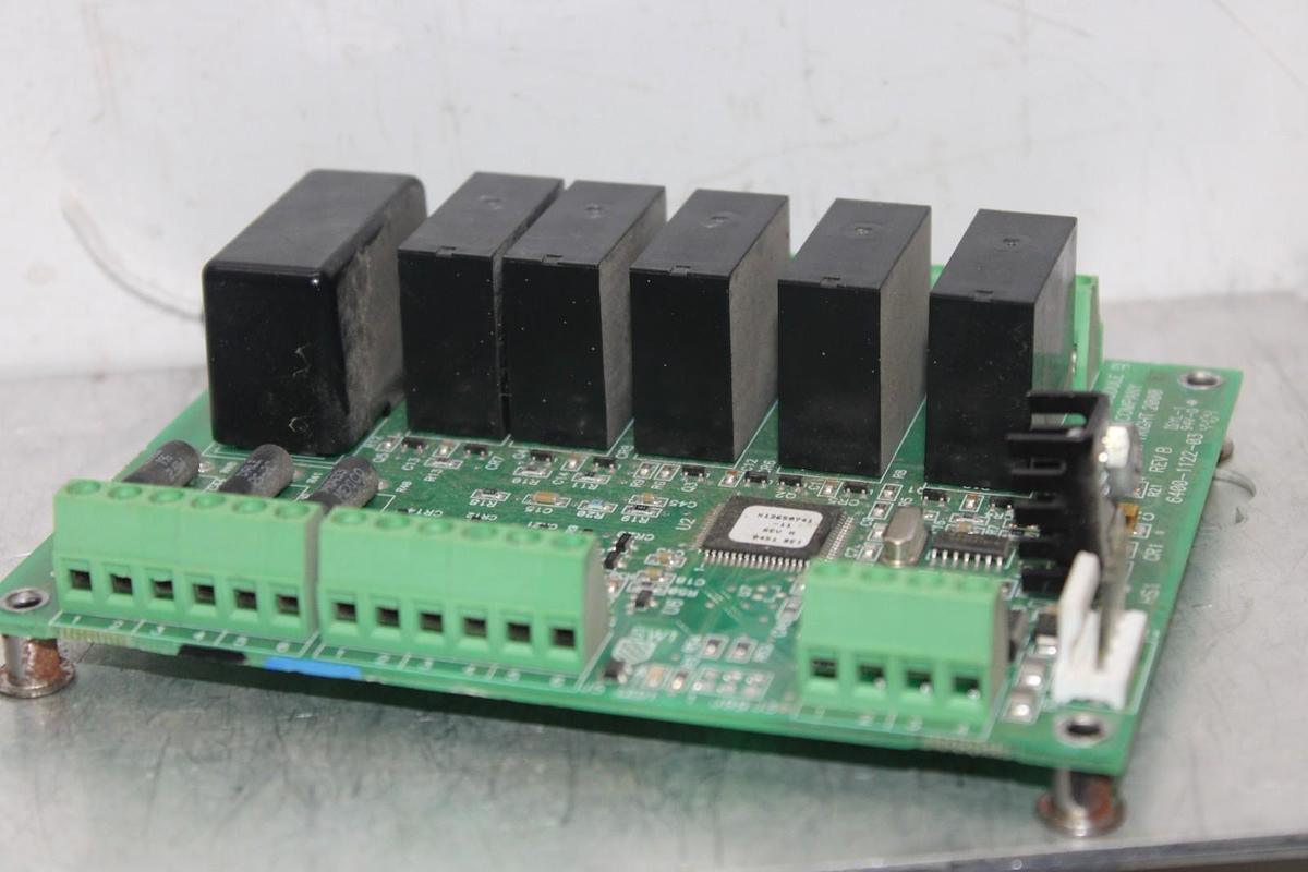 Used TRANE UCP3 STARTER CIRCUIT BOARD 6400-1122-03 REV. B X13650741-11 REV. H