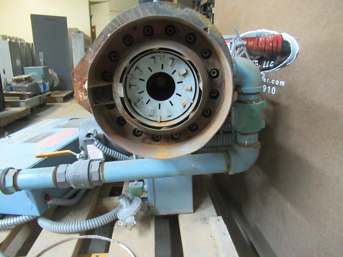 Used GORDON-PIATT NATURAL GAS BURNER TS10.2-G-50 3448 MBH 208 VOLT 14 AMP AR710049